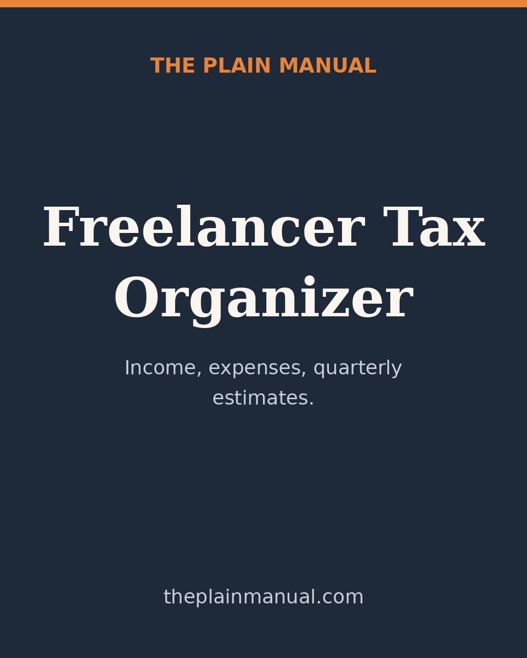 Freelancer Tax Organizer